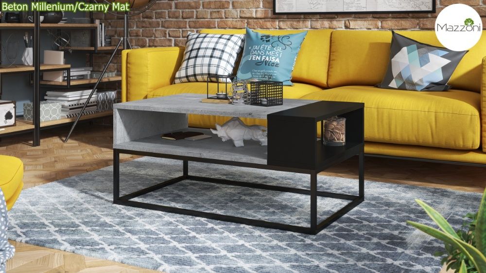 LYNX różne kolory - NOWOCZESNA ŁAWA stolik LOFT Mazzoni