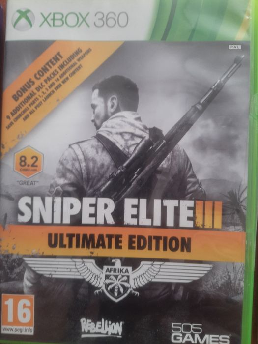 6 GIER NA XBOX 360 w bardzo dobrym stanie !!!