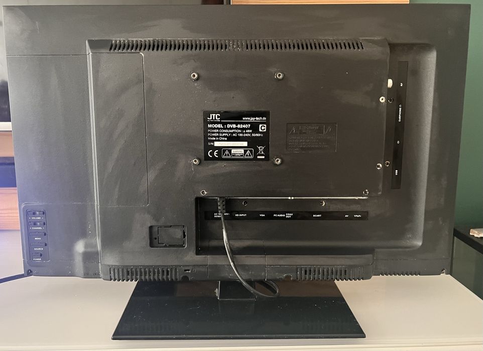 Telewizor/Monitor Led TV 24” JTC  DVB-82407