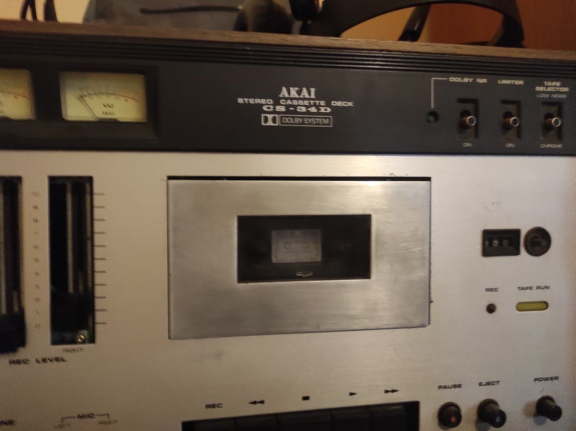 Sprzedam sprzęt vintage  deck stereo Akai CS34 D