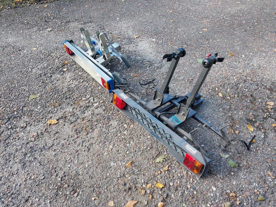 Bagażniki rowerowe na hak samochodu