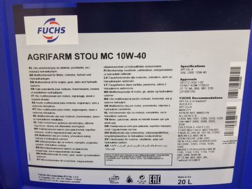 Fuchs Agrifarm Stou MC 10W-40 20l