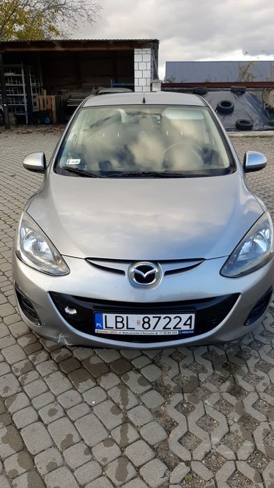 Mazda 2 , 1.35 benzyna, 2012, klimatyzacja , 136tys km, Tarnogród,