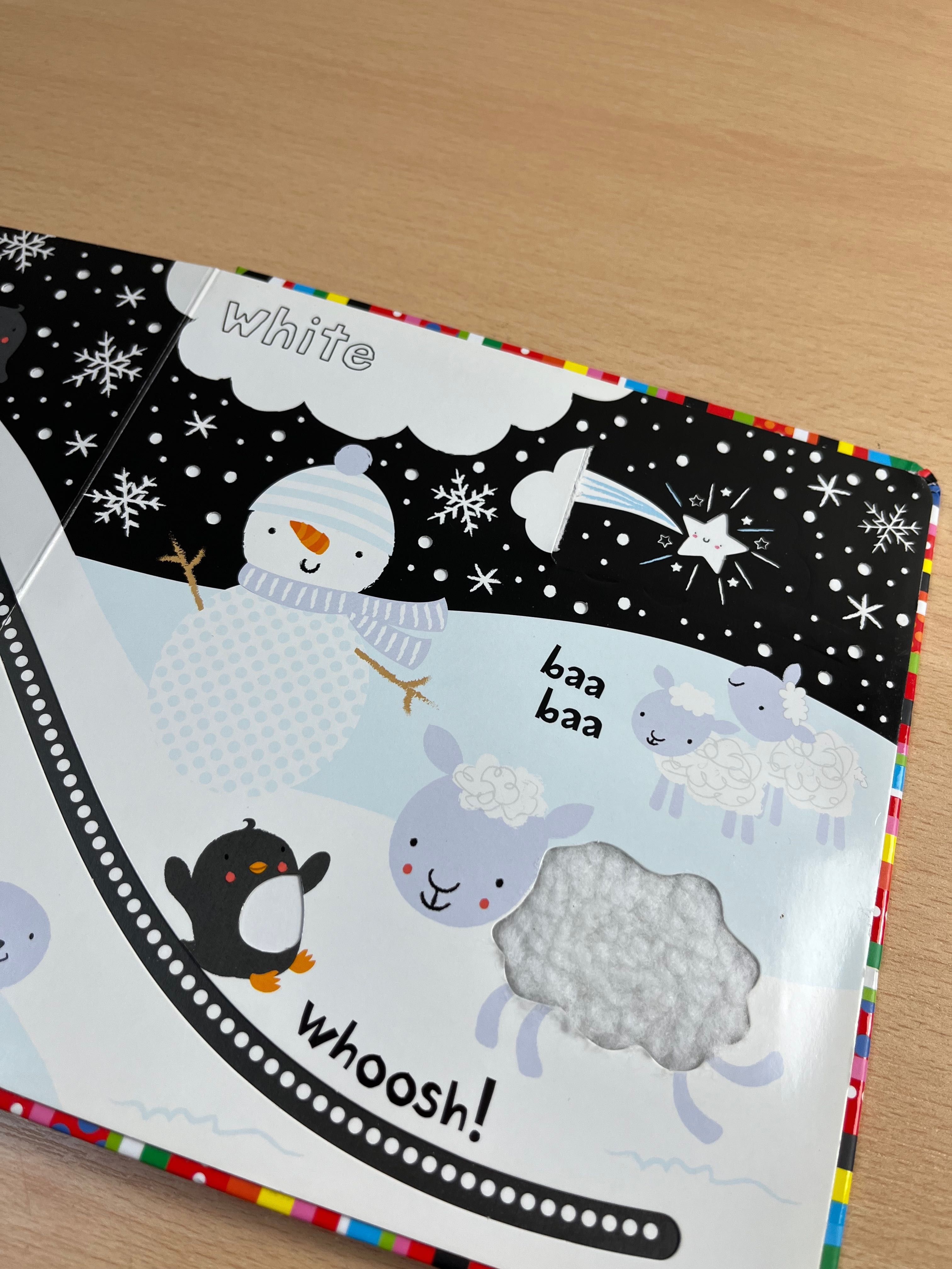 Książka Baby's Very First Touchy-Feely Colours Playbook / Usborne
