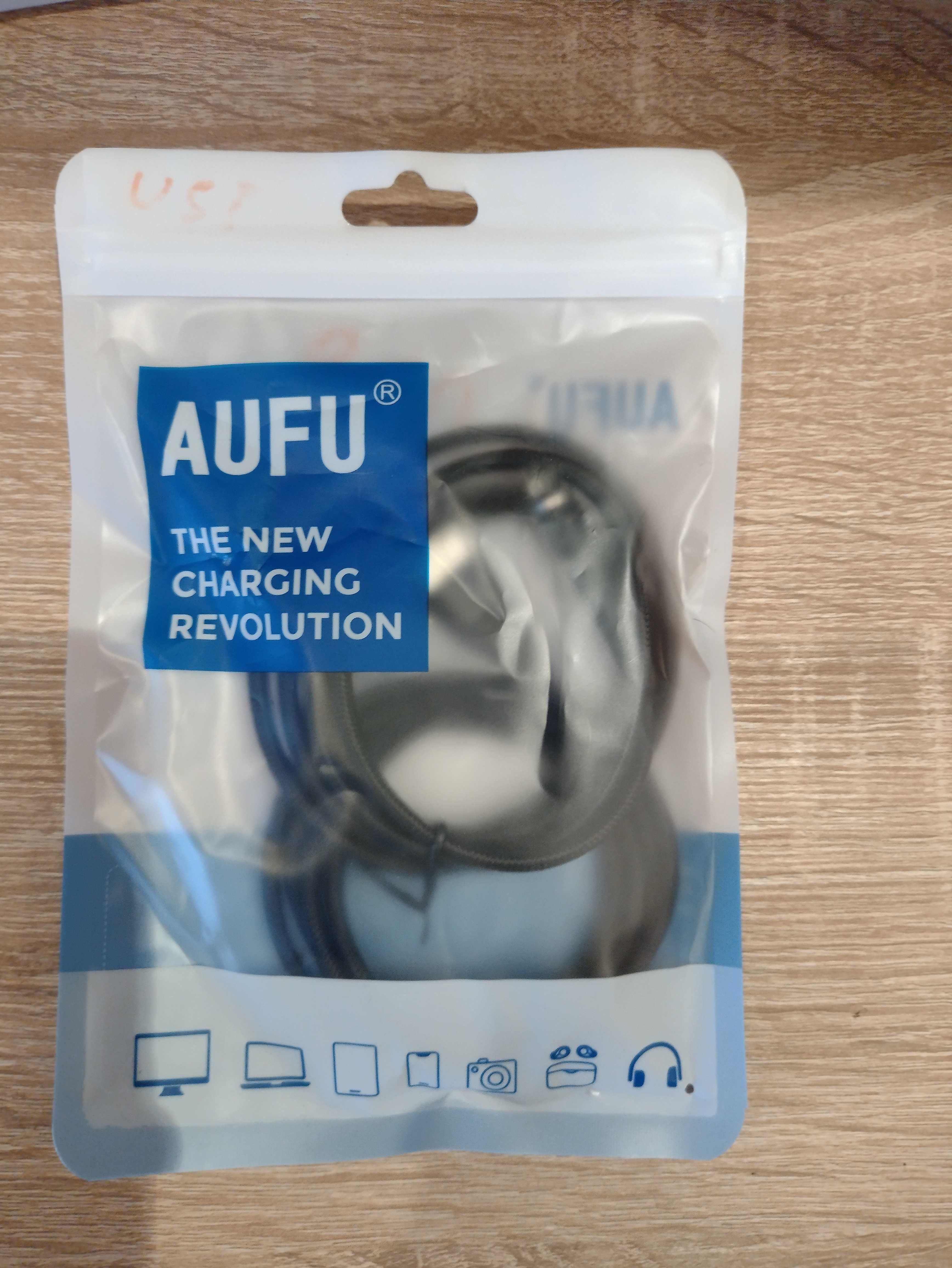 AUFU 5A Магнітний поворотний 540 зарядний кабель USB -C,micro UCB.Ios