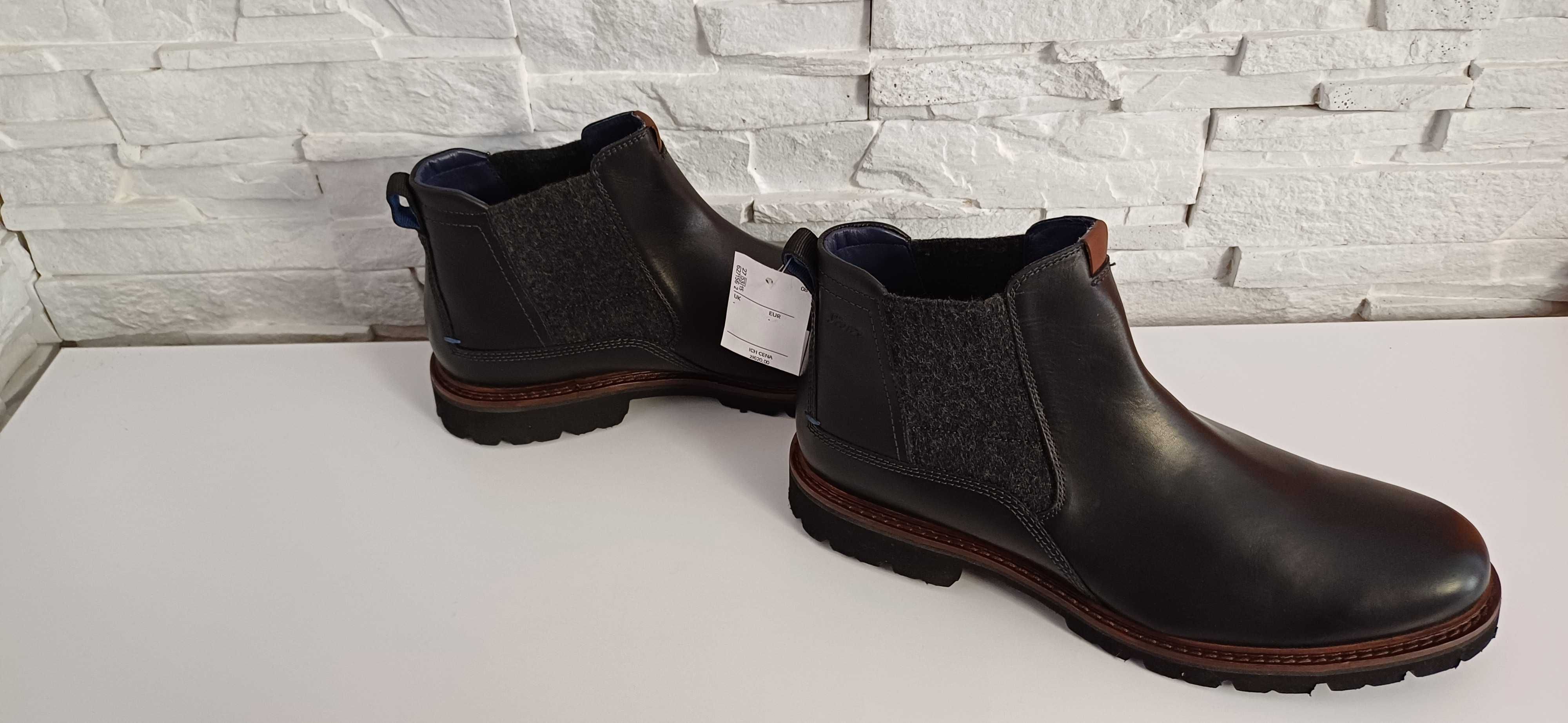 Nowe sztyblety SIOUX roz.46 (12H) wkł.30,8 cm.