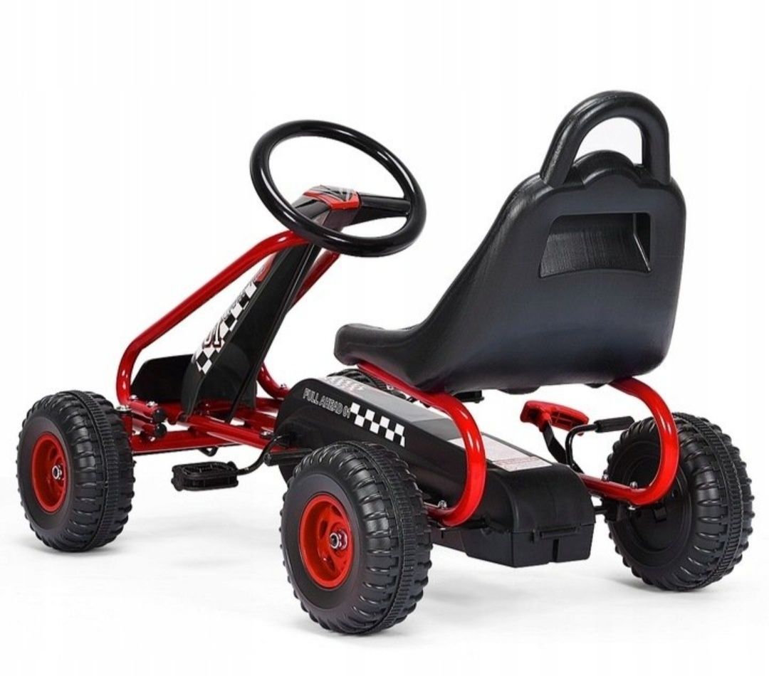 Gokart na pedały WYTRZYMAŁY dzieci do 30kg 3 do 6 lat