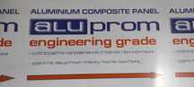 Продам Алюмінієві композитні панелі ALUPROM  3 мм 1250*5600мм. 9 шт.