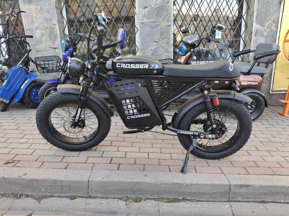 Електровелосипед- Crosser73 500W (FATBIKE)