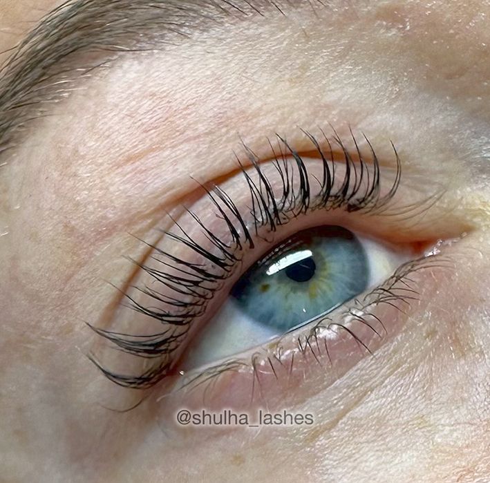 Ресницы, ламінування вій