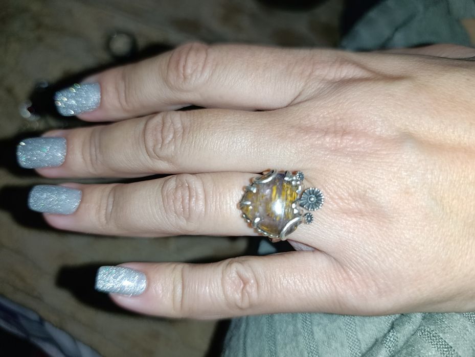 Срібні вінтажні вироби кліпси каблучки сережки