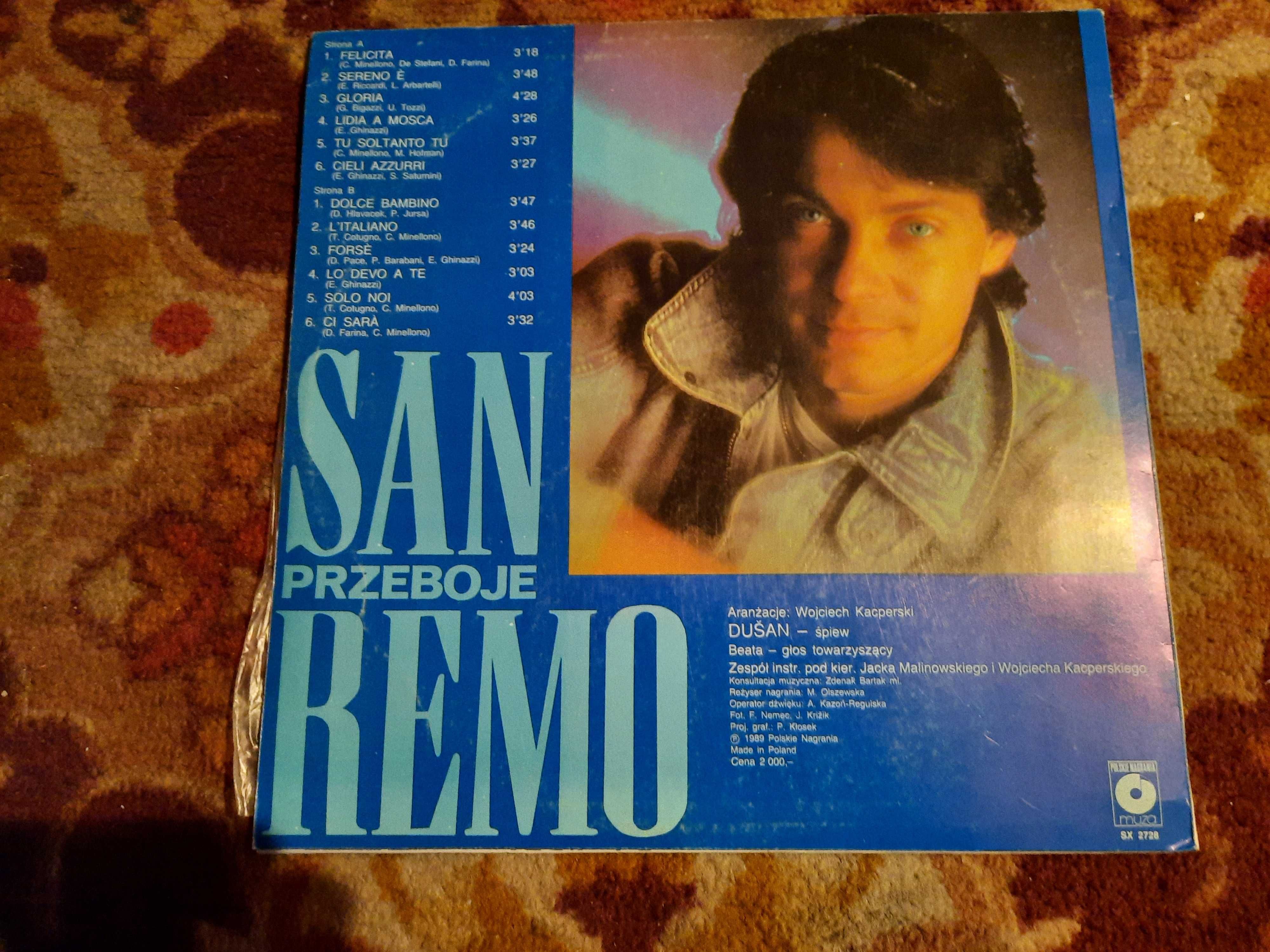 San Remo 1989 , Bong Schlag 1988 - płyty winylowe