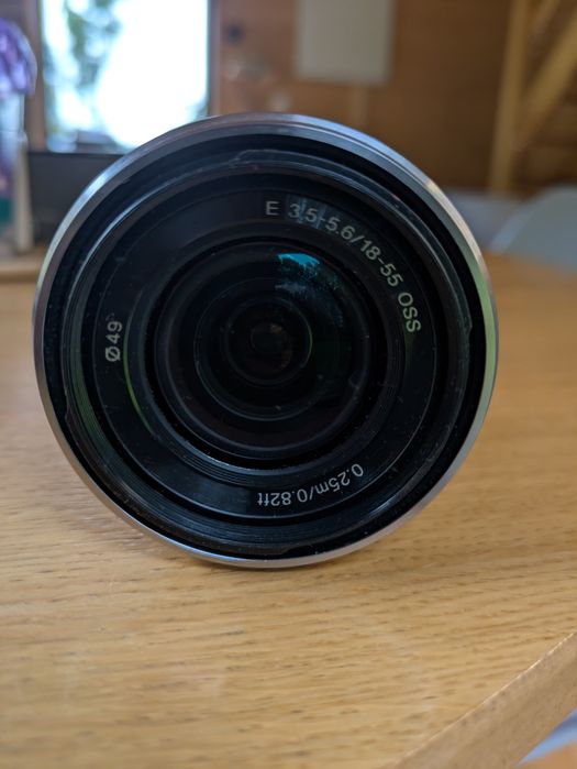 Obiektyw SEL1855 Sony E - OSS