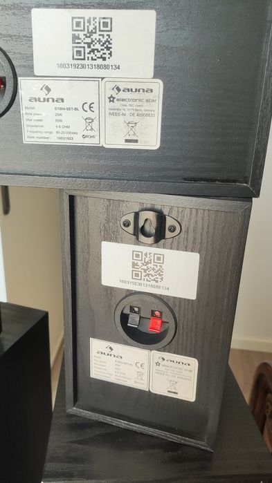 Conjunto de Caixas de Altifalante Home Theater Auna