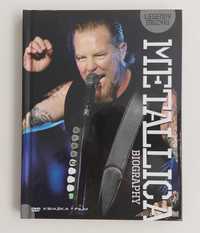 DVD Metallica Biography Legendy Muzyki, książka plus film