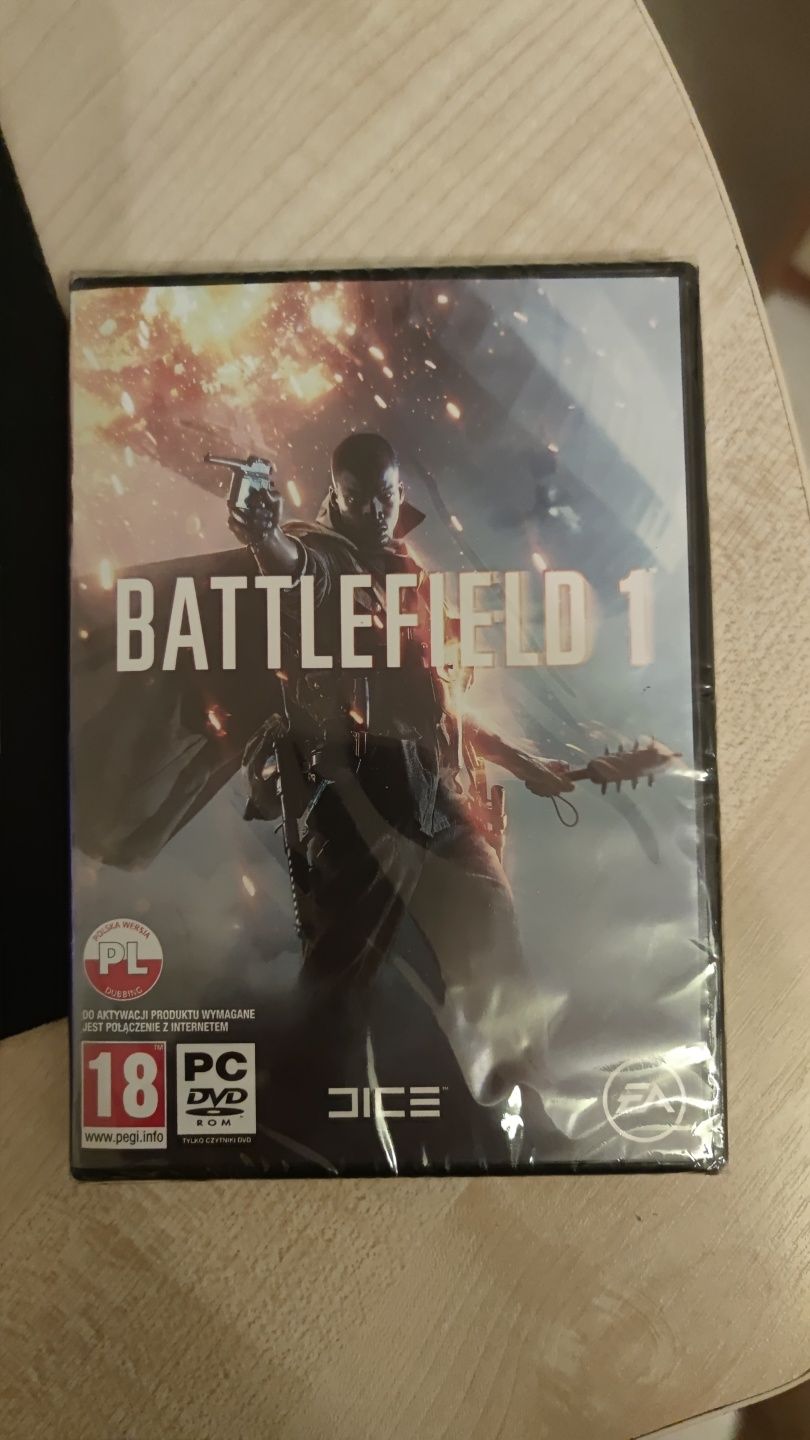 Нерозпакований диск Battlefield 1 ( + подарунок )