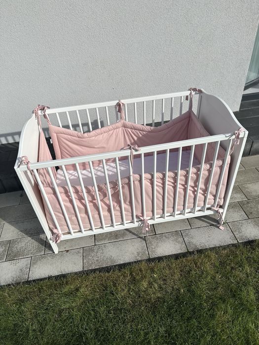 Łożeczko dziecięce Ikea Smagora + materac
