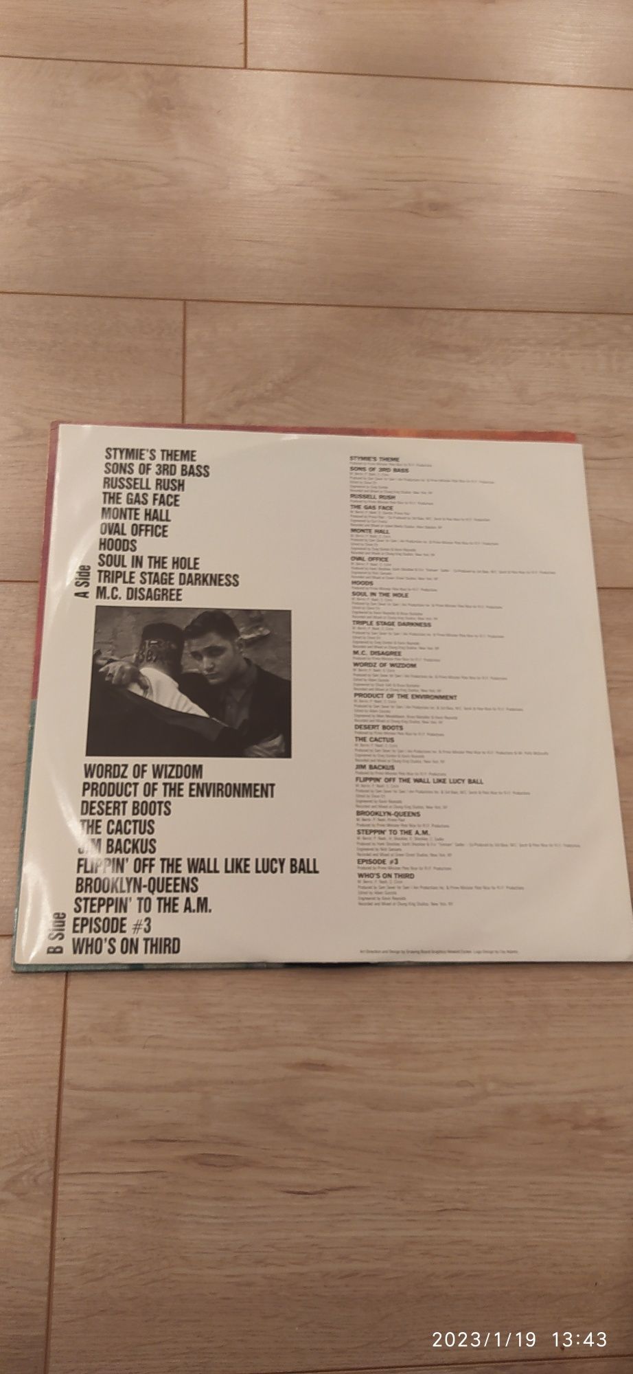 3rd Bass The Cactus Al/Bum LP Album Def Jam Records UK 1989 Hip Hop