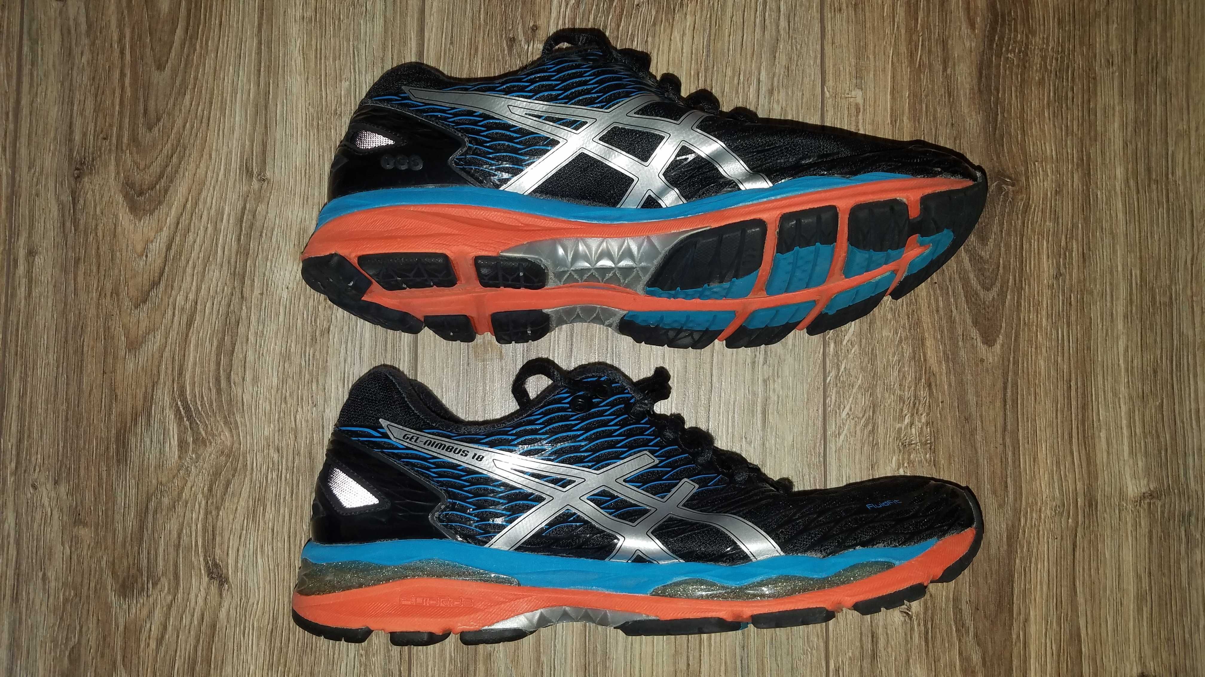 Buty ASICS Gel-Nimbus 18 40/41 25.5cm running 42km sportowe stan BDB