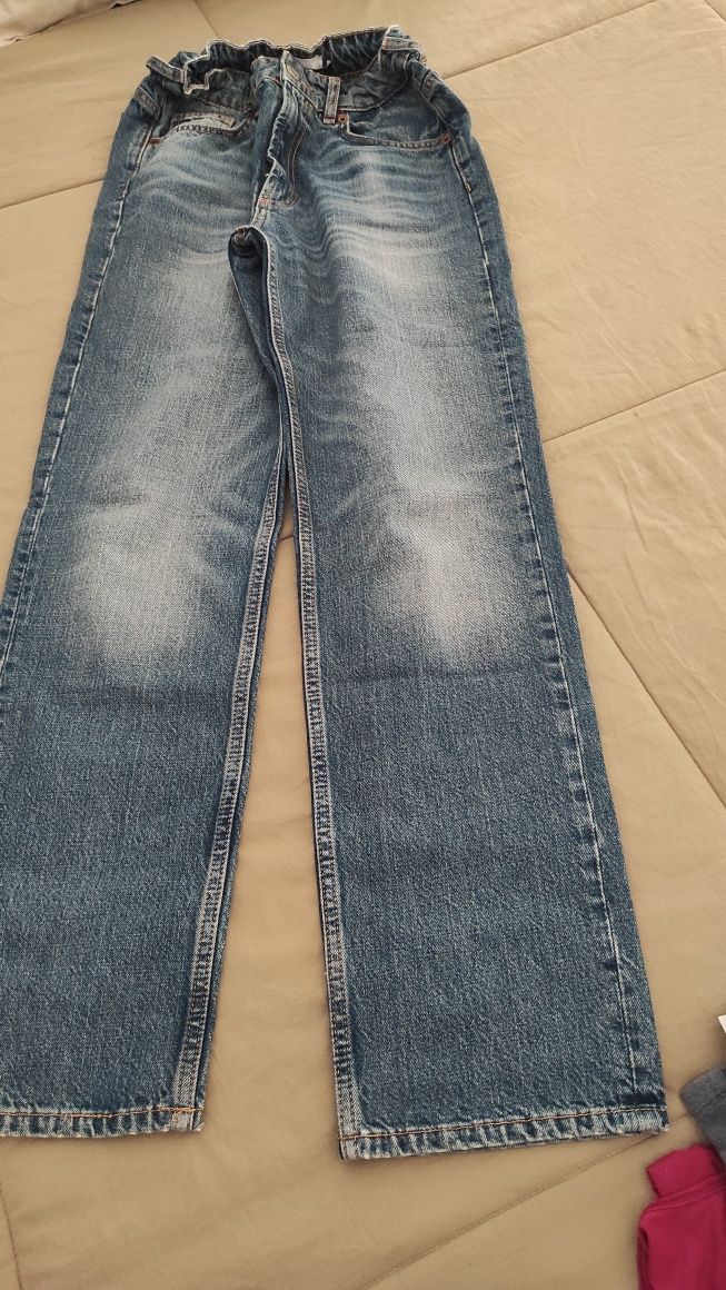 Zara straight jeans