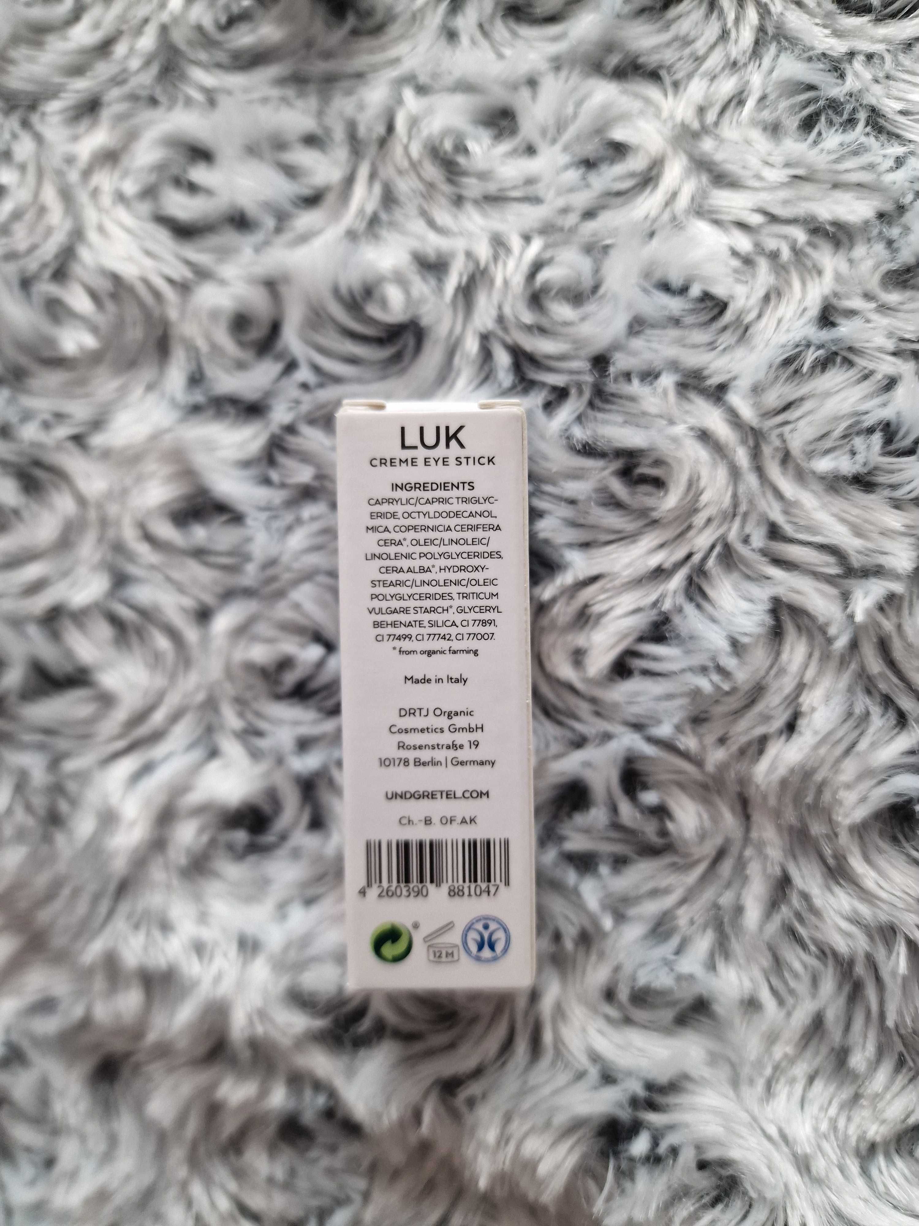 Cień do powiek w sztyfcie LUK Creme Eye Stick Und Gretel 02 Sapphire