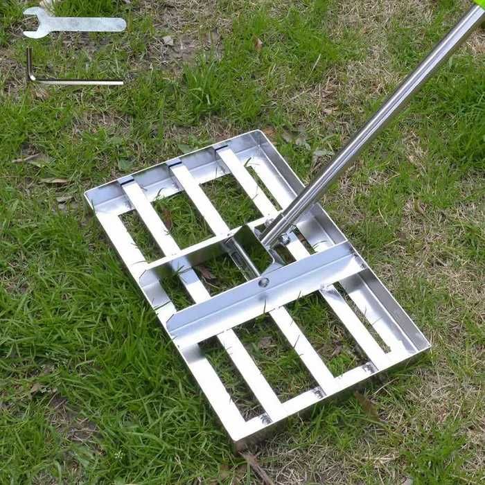Grabie niwelator ręczny do ziemi 3 rodzaje