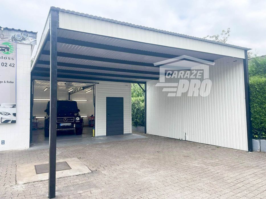 Wiata samochodowa CarPort 6x6  GP248