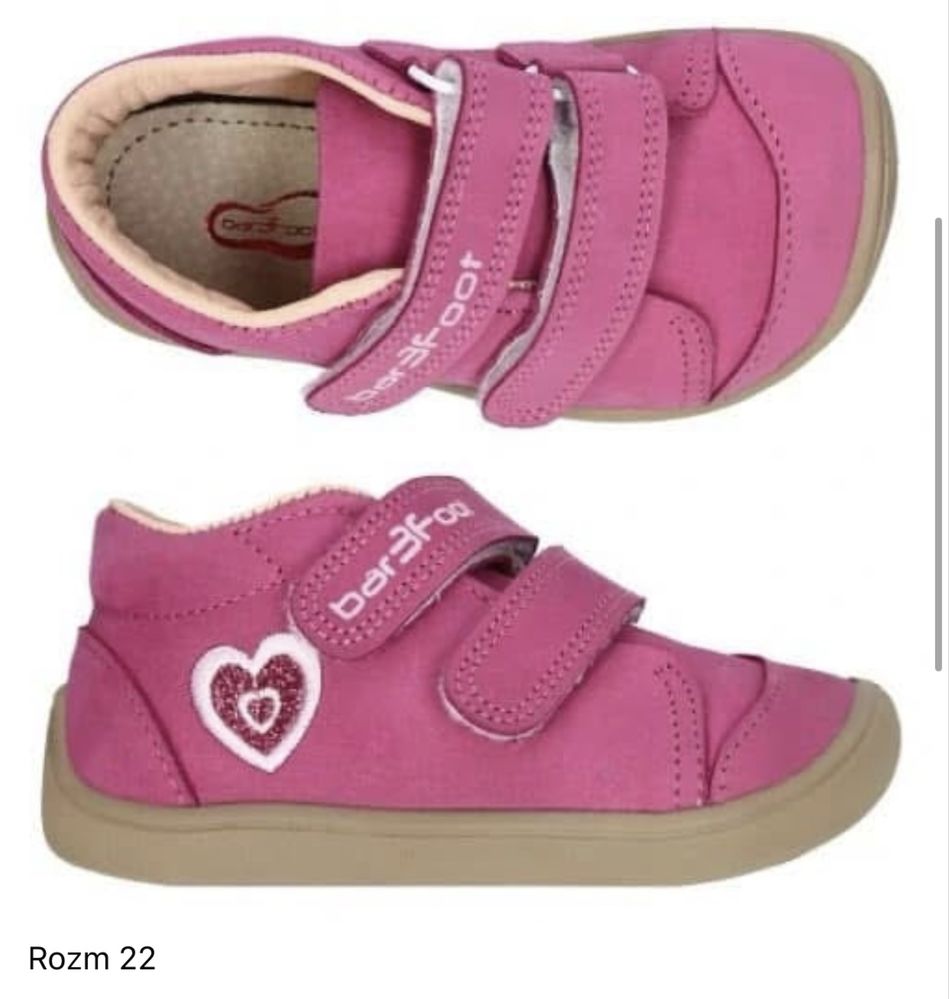 NOWE bar3foot rozmiar 21 skórzane bar3foot 3F barefoot szerokie