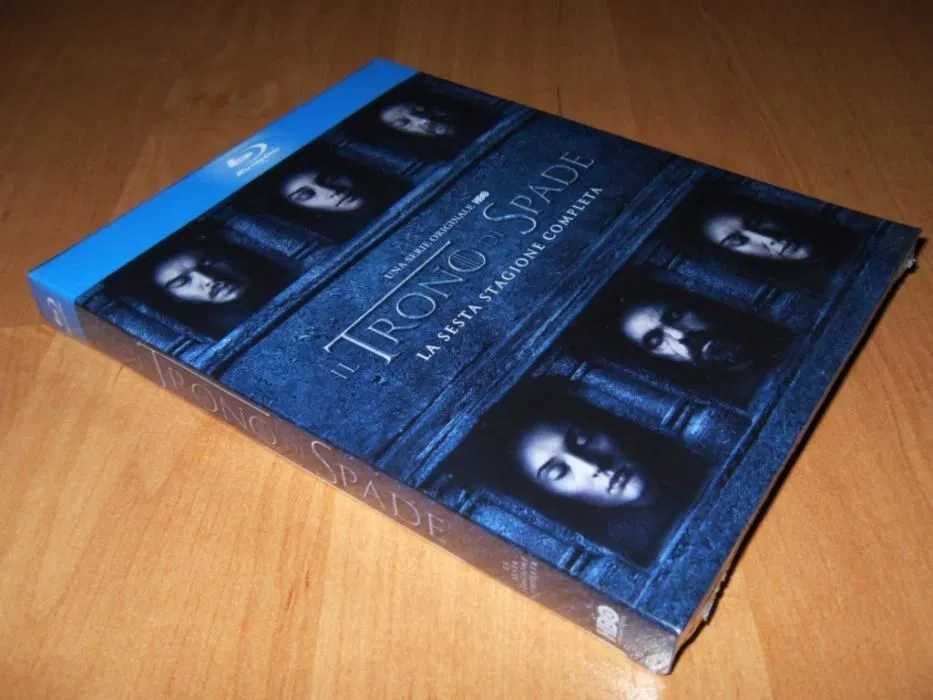 Gra o Tron Sezon 6 [4 Blu-ray] Lektor PL Napisy PL Nowy Folia