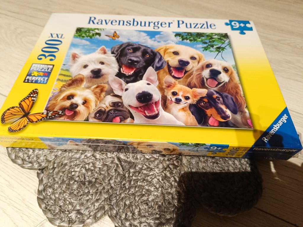 Puzzle ravensburger 300 szczęśliwe pieski