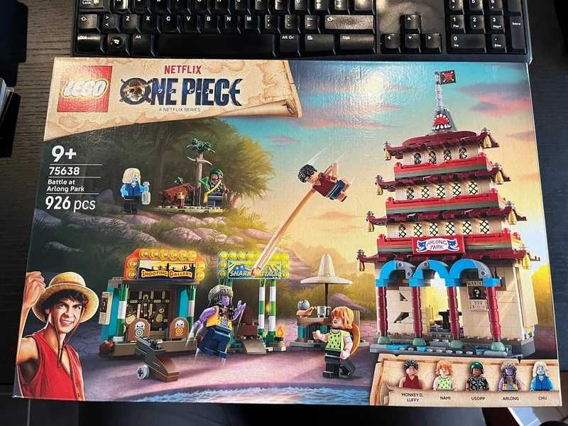 LEGOs OnePiece, Fortnite - Novos e selados.