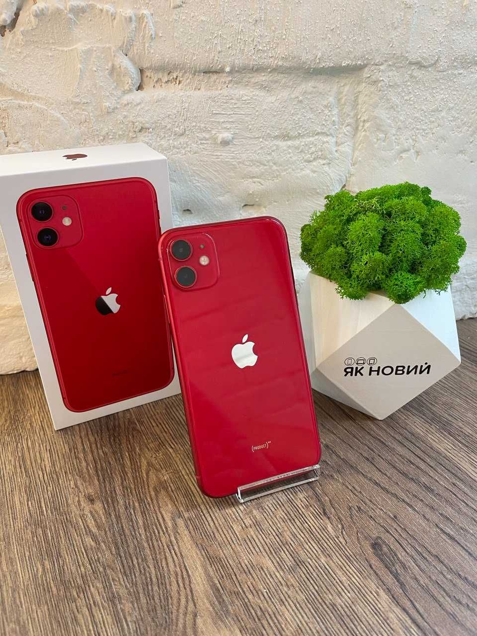 Смартфон Apple iPhone 11 256GB Product Red (акб 100%)
