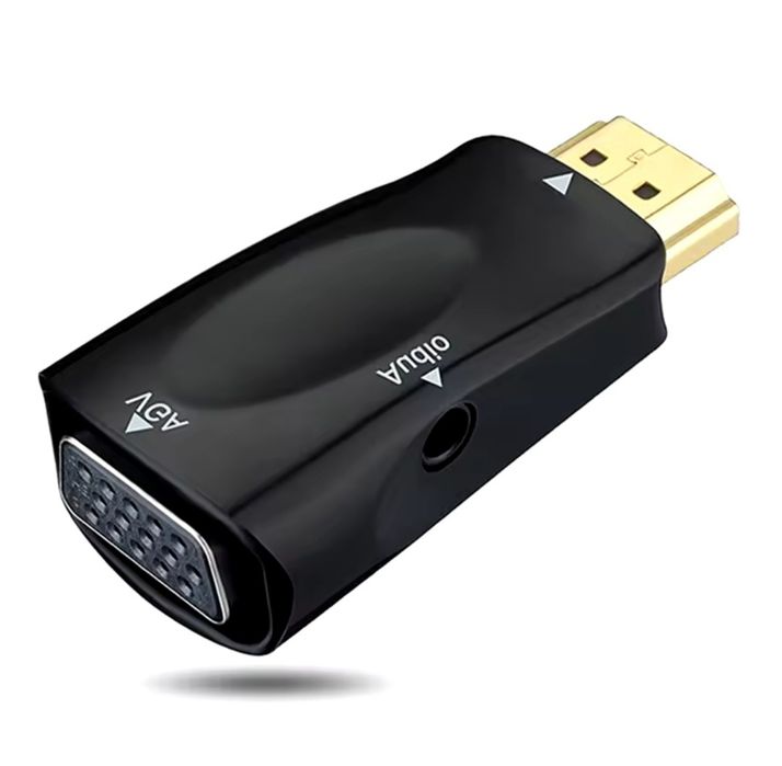 HDMI to VGA адаптер - переходник с аудиовыходом 3,5 мм