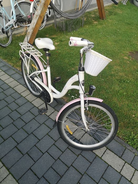 Rower 24 cale dla dziewczynki 8 - 12 lat.