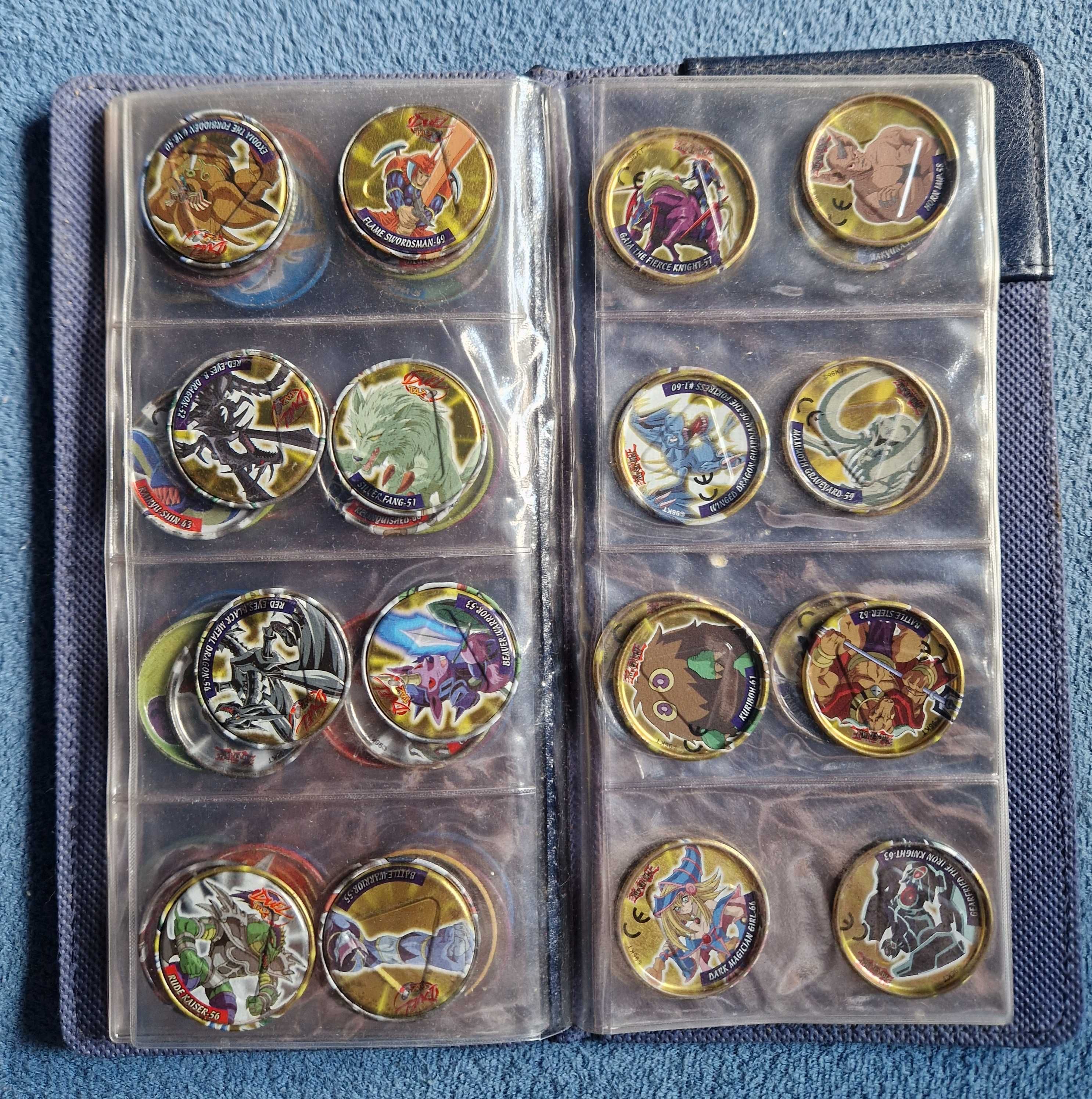 Yu-Gi-Oh! Metal Tazo i Duel Tazo pełna kolekcja