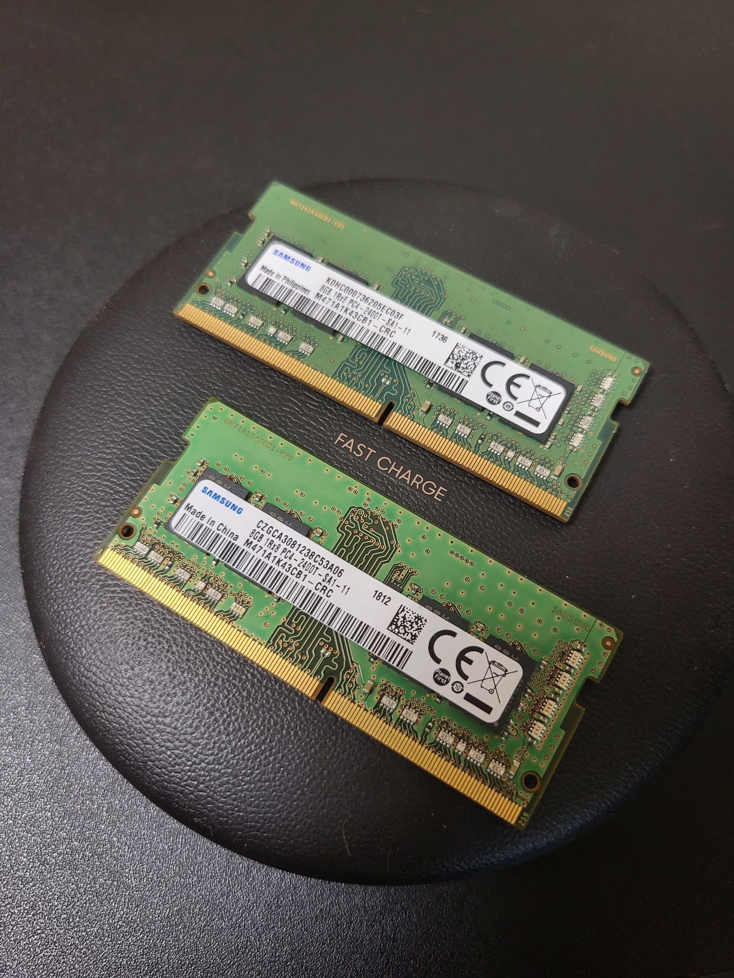 Оперативная память DDR4 2 x 8 gb. 2400T