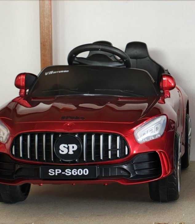 Новий! Дитячий електромобіль SPOKO SP S600 Білий червоний синій Пульт!
