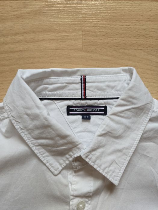 Biała koszula chłopięca Tommy Hilfiger rozm. 152