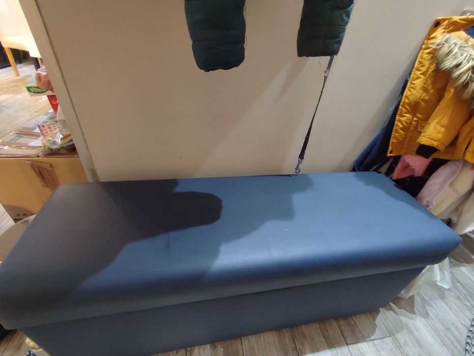 pufa otwierana - kolor granatowy