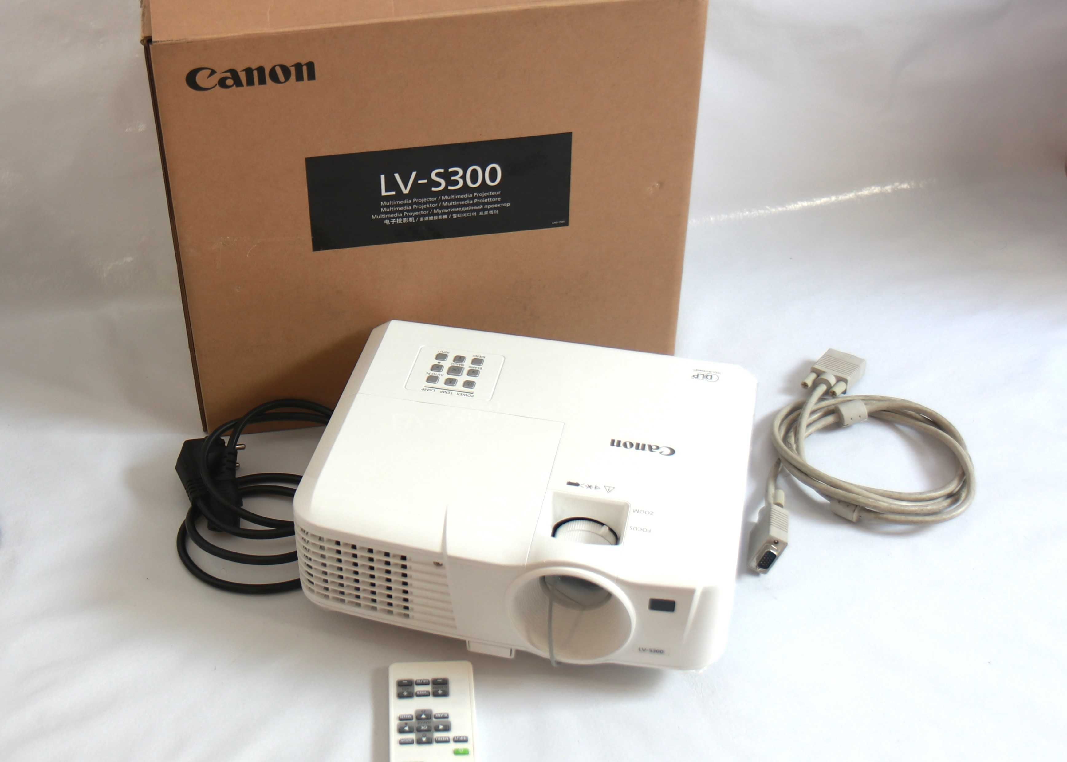 Projetor Canon LV-S300 (LÂMPADA NÃO LIGA)