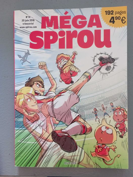 Méga Spirou - muitas edições em francês