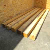 Belka drewniana kantówka drewniana 9.5cm x 9.5cm 240cm