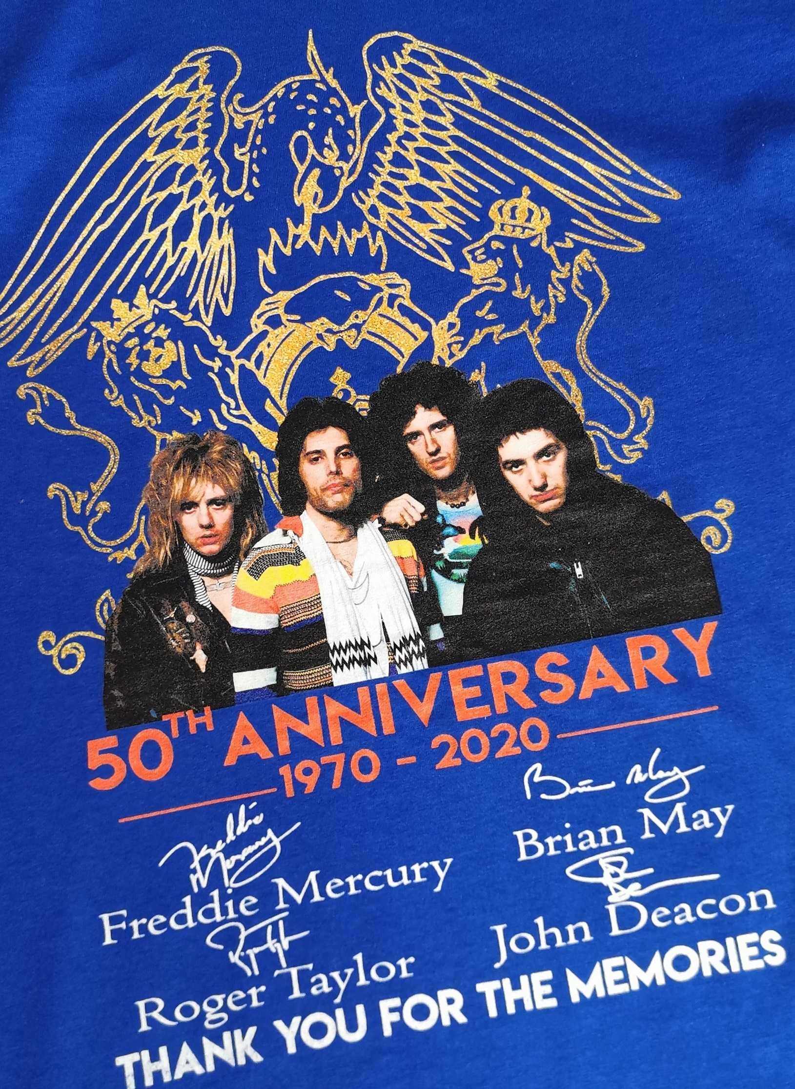 T-shirt koszulka zespół Queen Freddie Mercury big print unisex M