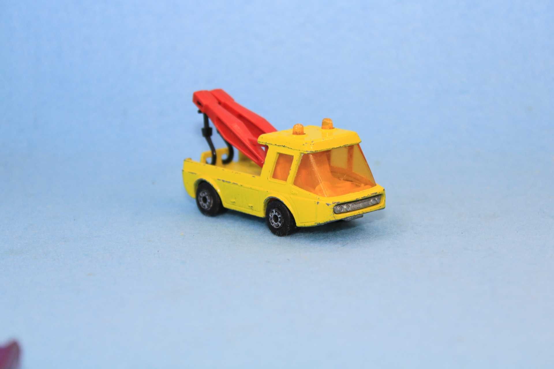 Rara miniatura Matchbox Superfast Toe Joe em amarelo