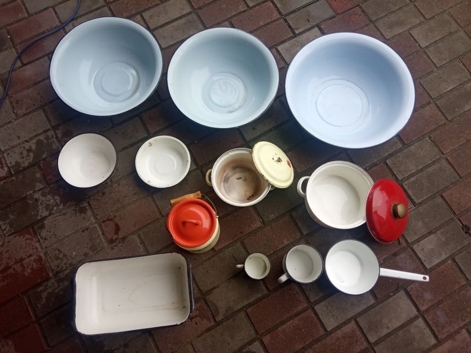 Посуда эмалированная