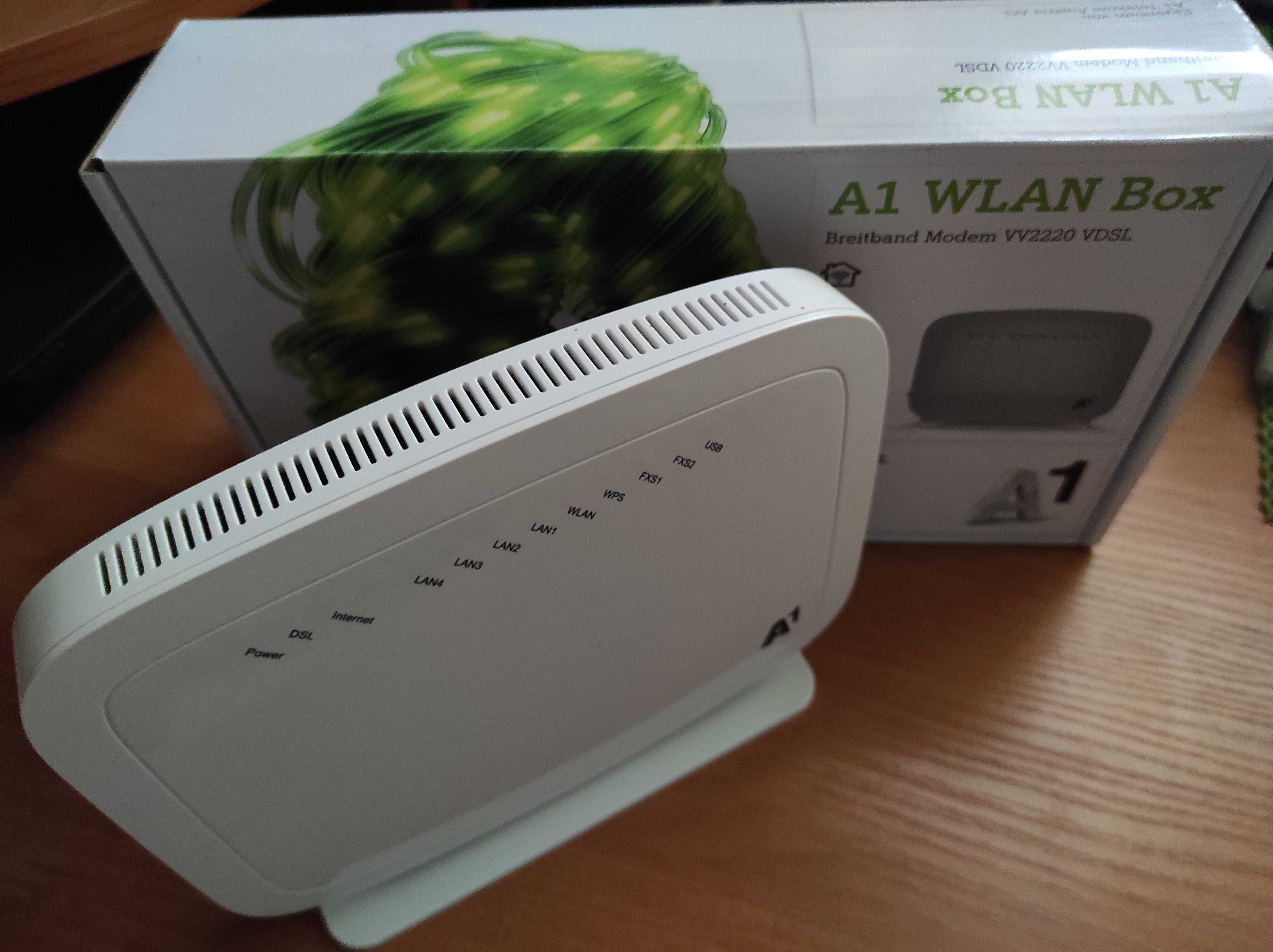 WLAN vDSL роутер A1 VV2220