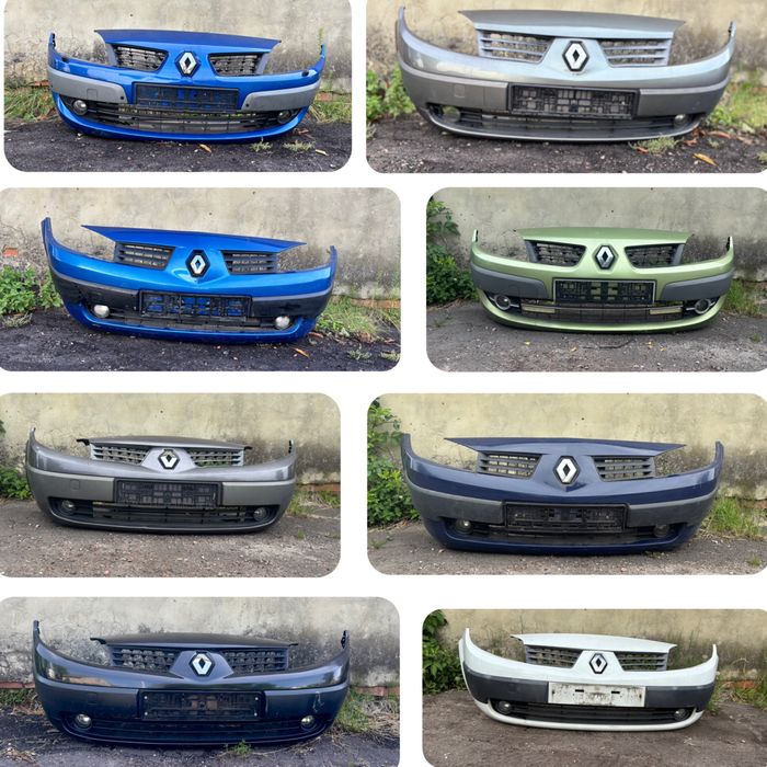 Передній бампер Меган 2 Сценік 2