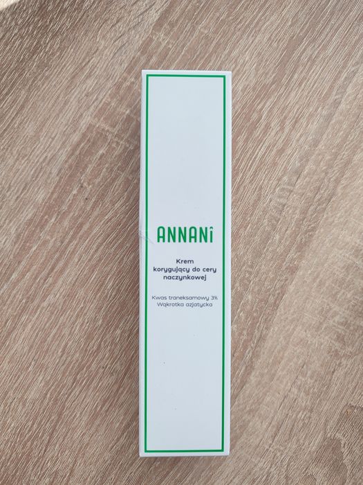 Annani krem korygujący do cery naczynkowej nowy