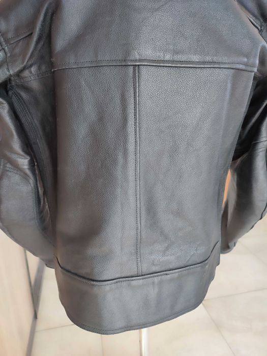 Kurtka skórzana motocyklowa męska rozmiar M/L