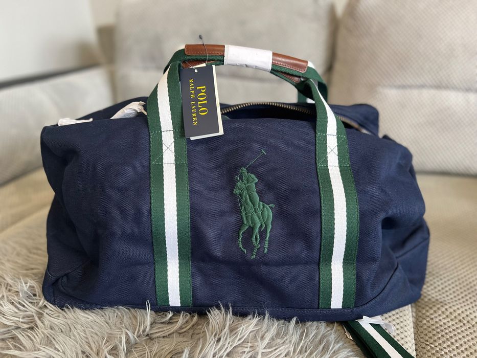 Міцна бавовняна спортивна сумка, Polo Ralph Lauren